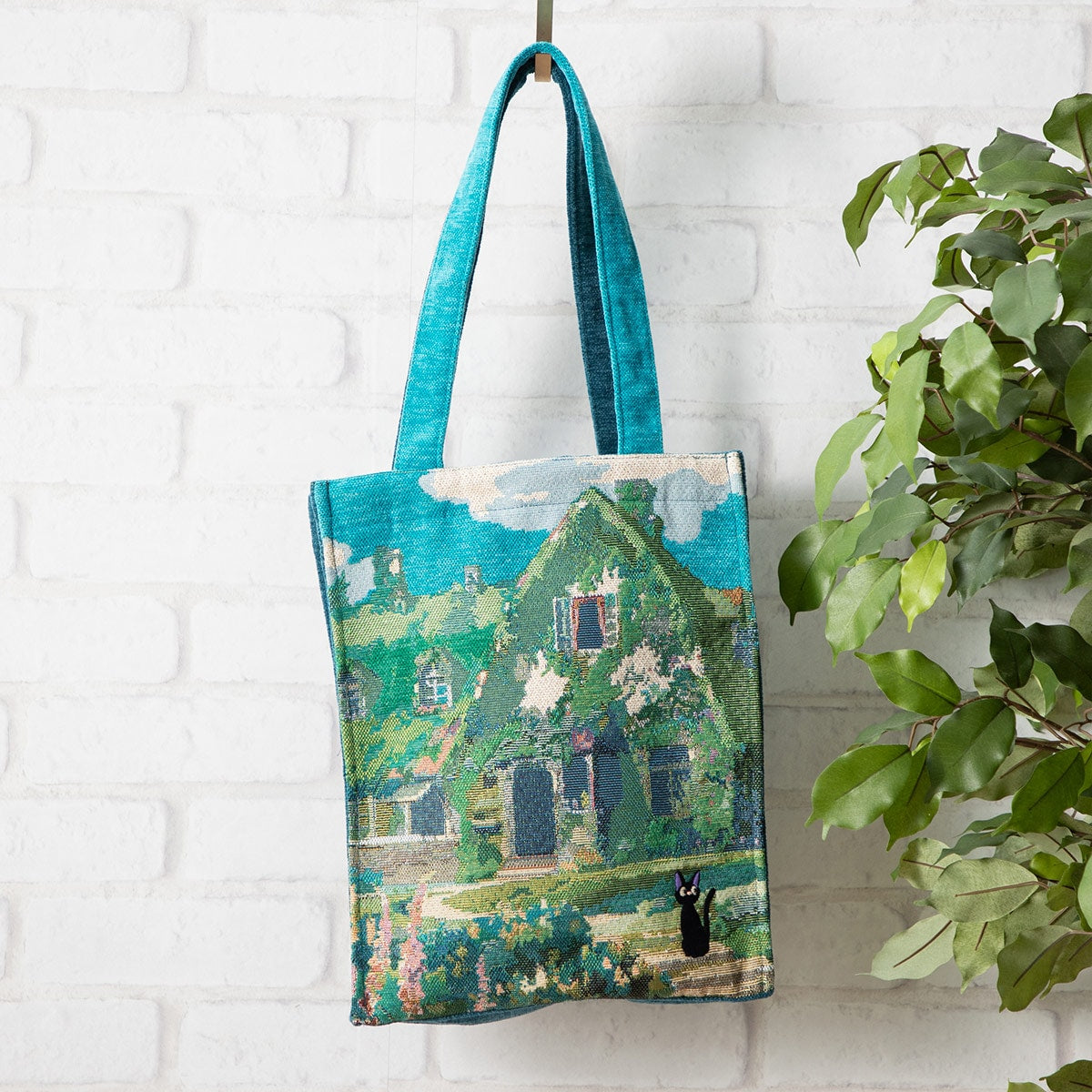Kiki's Delivery Service Jiji and the Okino House Gobelin Tote - official view 7