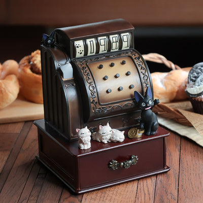 Kiki's Delivery Service Jiji at the Bakery Counter Music Box - official view 1