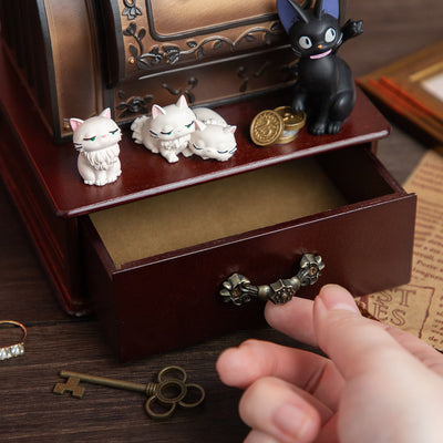Kiki's Delivery Service Jiji at the Bakery Counter Music Box - official view 10