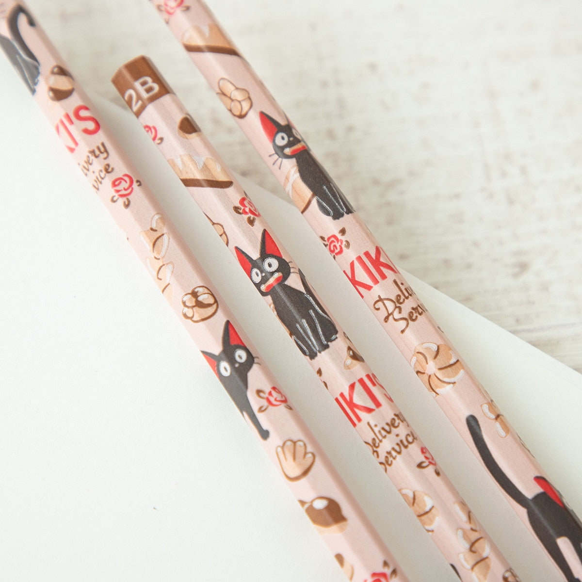 Kiki's Delivery Service Jiji Bread 2B Pencils - Pack of 12 - official view 3