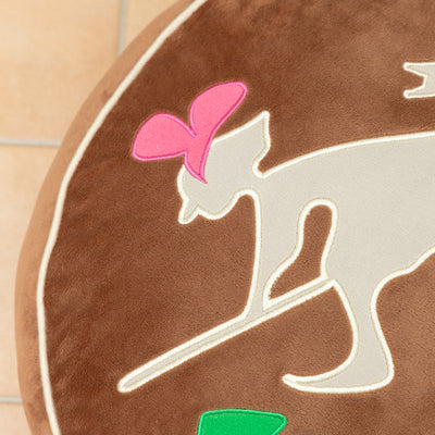 Kiki's Delivery Service Jiji Chocolate Cake Cushion - official view 3