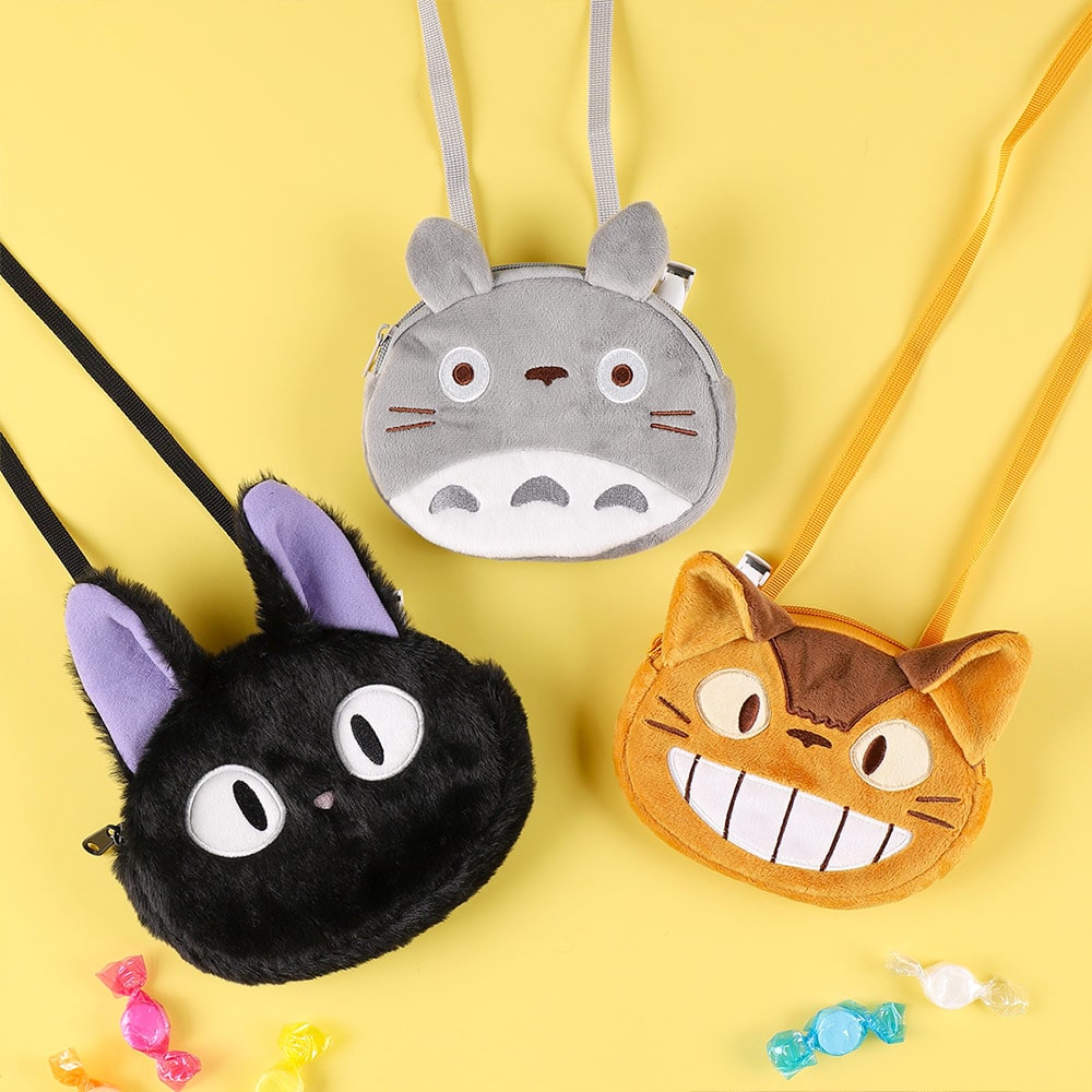 Kiki's Delivery Service Jiji Face Pocket Pouch - official view 7