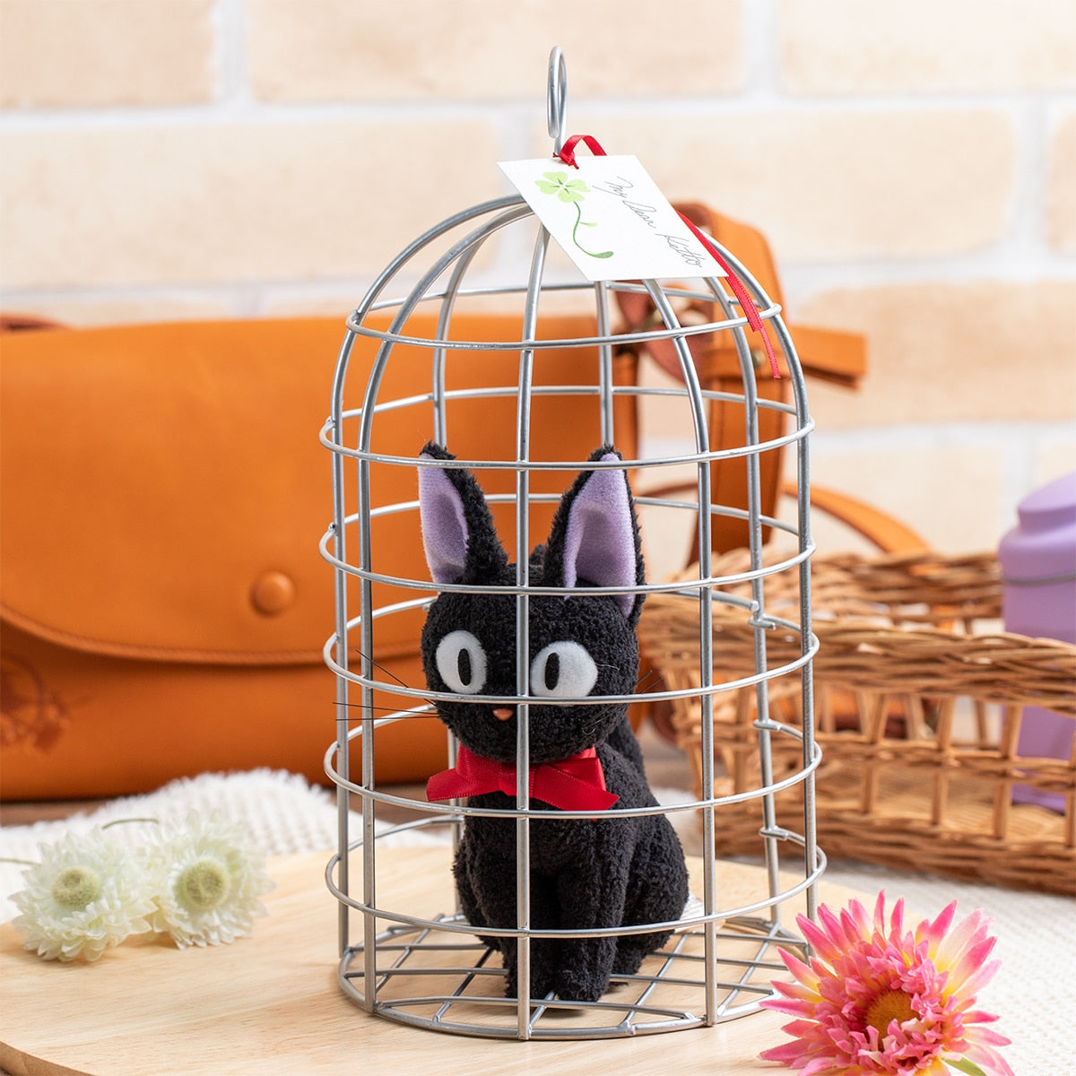 Kiki's Delivery Service - Jiji in a Birdcage Plush M - official view 1