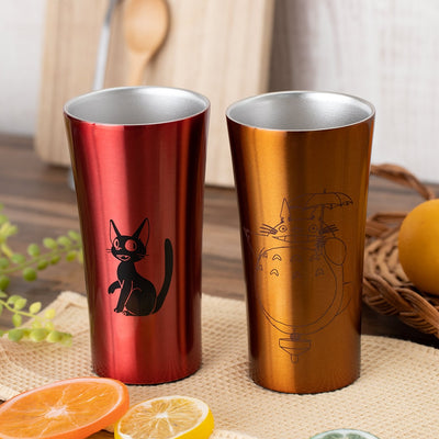 Kiki's Delivery Service Jiji Insulated Tumblers (2 Types) - Red Jiji - 400 ml - official view 12