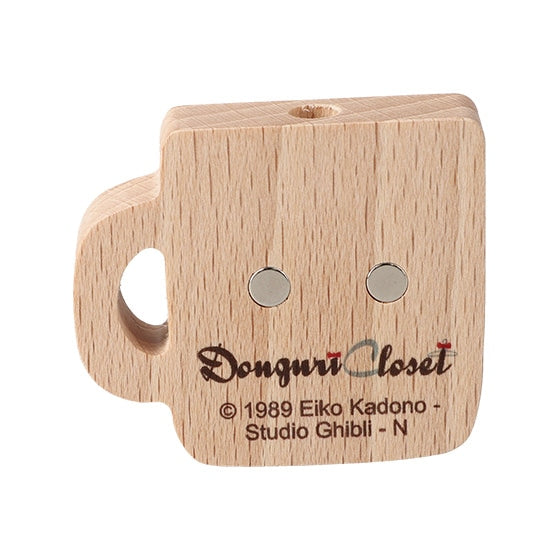 Kiki's Delivery Service Jiji Mug-Shaped Wooden Magnets (2 Types) - Natural - official view 4
