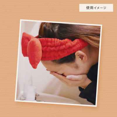 Kiki's Delivery Service Kiki's Red Ribbon Towel Headband - official view 7