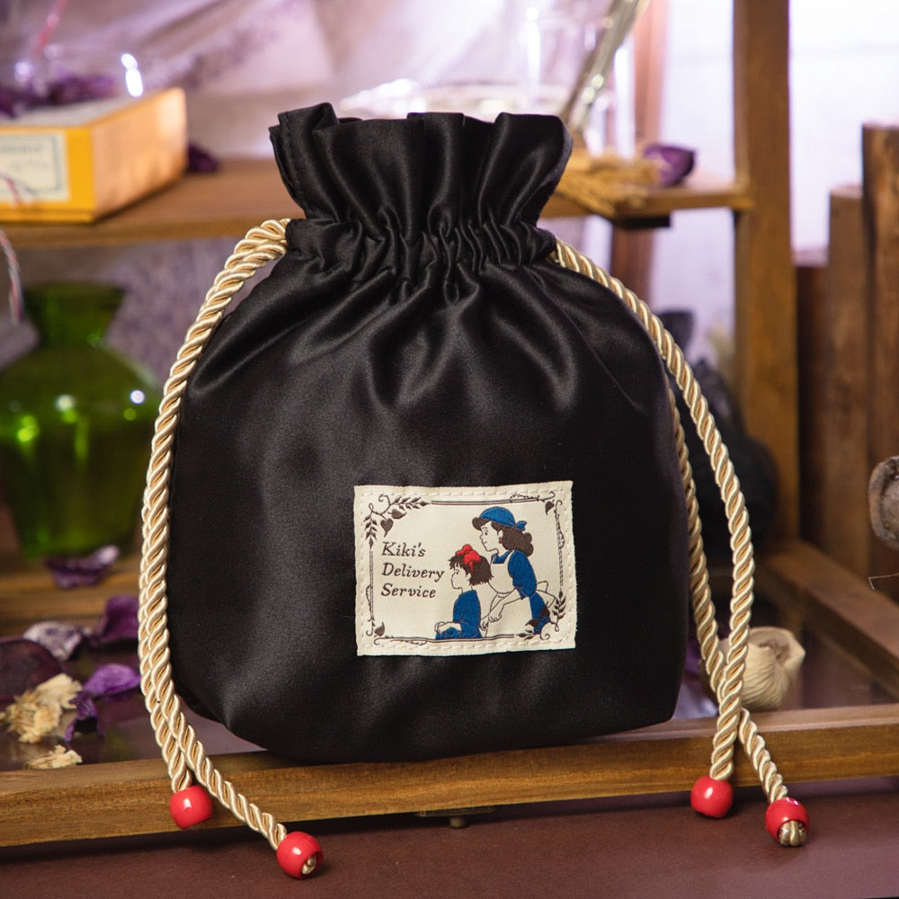 Kiki's Delivery Service Kokiri's Herb Bag Embroidered Drawstring Pouch - official view 1