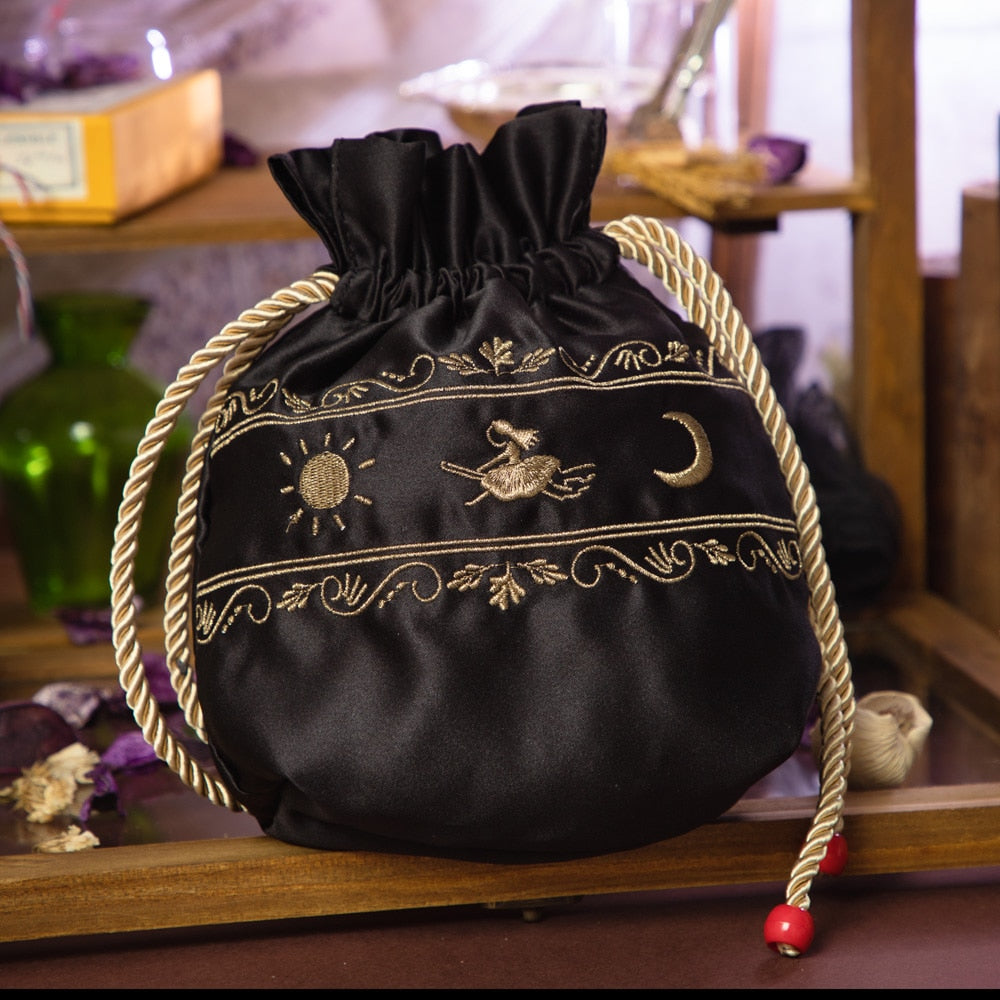 Kiki's Delivery Service Kokiri's Herb Bag Embroidered Drawstring Pouch - official view 2