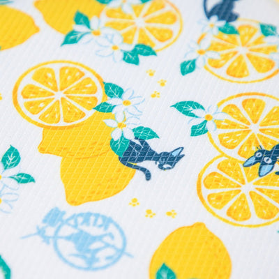 Kiki's Delivery Service Lemon Flower Dish-Drying Mat - official view 3