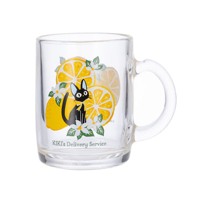 Kiki's Delivery Service Lemon Flower Jiji Glass Mug - official view 6