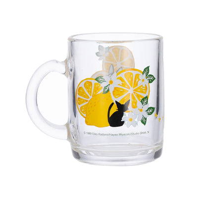 Kiki's Delivery Service Lemon Flower Jiji Glass Mug - official view 7