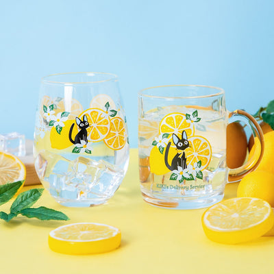 Kiki's Delivery Service Lemon Flower Jiji Glass Mug - official view 8