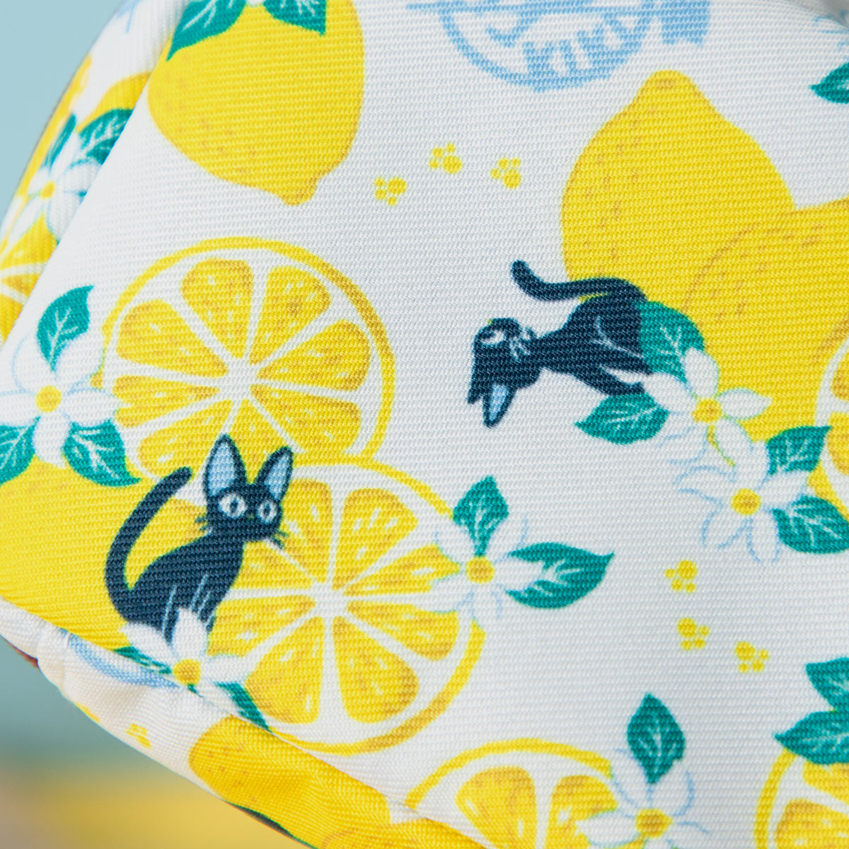 Kiki's Delivery Service Lemon Flower Wide-Opening Pouch - official view 4