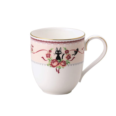 Kiki's Delivery Service - Noritake Pink Jiji Mug - official view 1