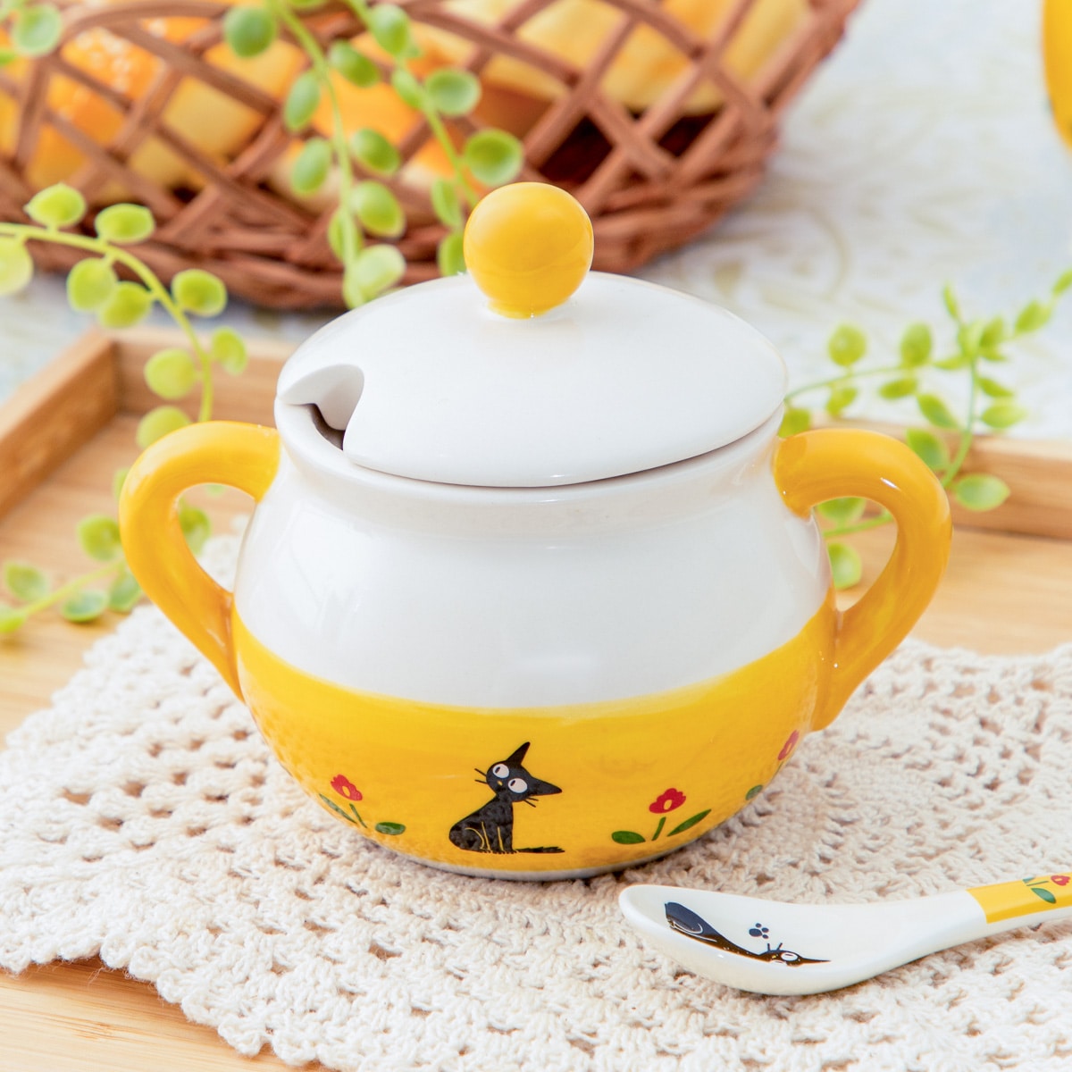 Kiki's Delivery Service Osono's Tableware Sugar Pot - official view 3