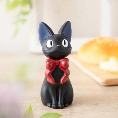 Kiki's Delivery Service Seated Jiji Soft Vinyl Figure - official view 1