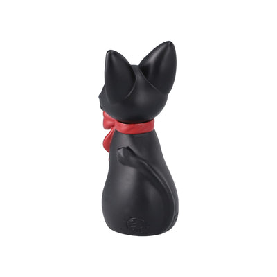 Kiki's Delivery Service Seated Jiji Soft Vinyl Figure - official view 6