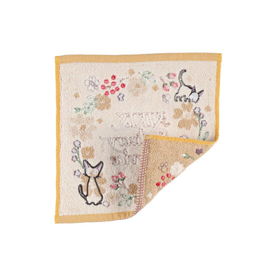 Kiki's Delivery Service - Sepia Flower Towels (4 Types) - Mini Towel - official view 3