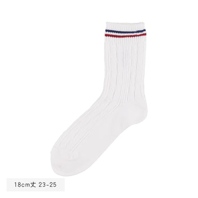 Kiki's Delivery Service Socks - Cable Knit - White - official product view 3