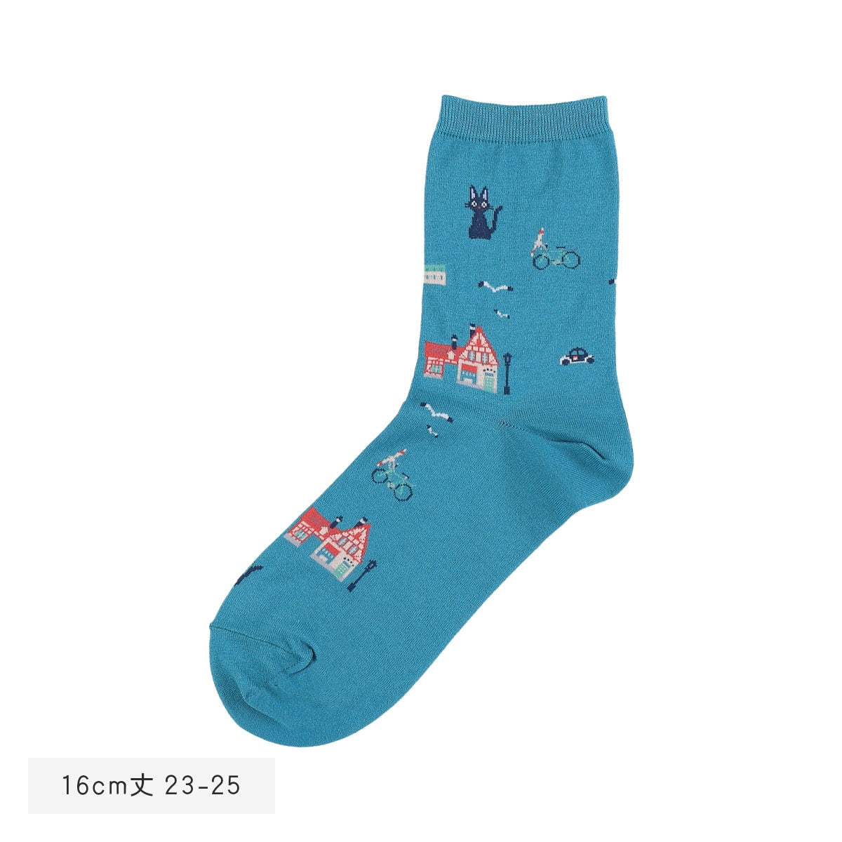 Kiki's Delivery Service Socks - Koriko All-Over Pattern - official product view 3