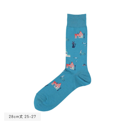 Kiki's Delivery Service Socks - Koriko All-Over Pattern - official product view 5