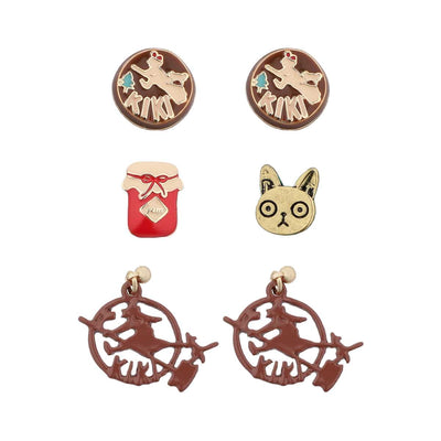 Kiki's Delivery Service Sweets Pierced Earrings Complete Set Of 4 Types - official view 6