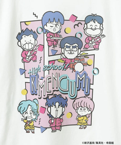 High School! Kimengumi x BEAMS MANGART - Fancy Short Sleeve T-Shirt — official product photo 4