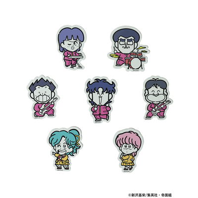 High School! Kimengumi Fancy seven-character sticker set