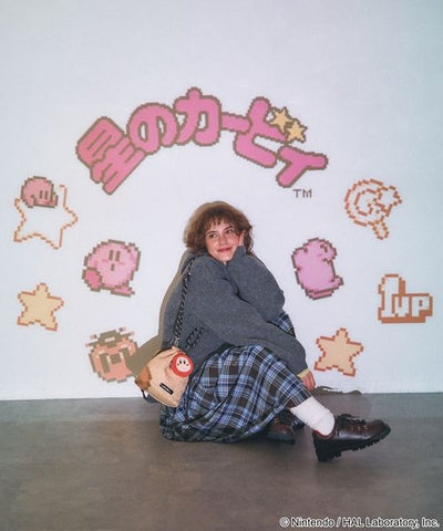 Kirby design knit hoodie - official product photo 9