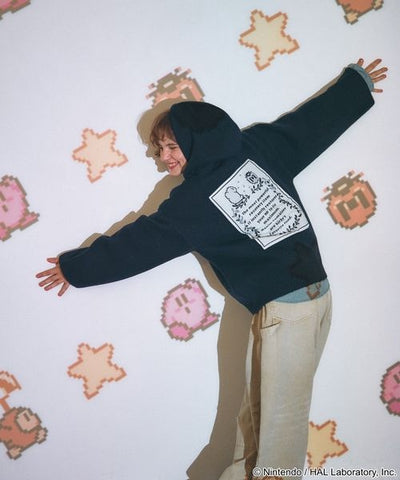 Kirby design knit hoodie - official product photo 28
