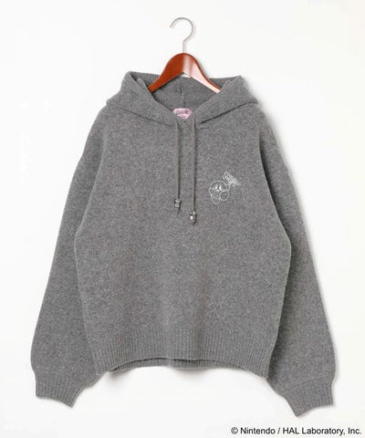 Kirby design knit hoodie - official product photo 38