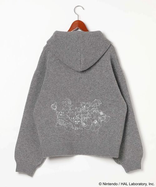 Kirby design knit hoodie - official product photo 39