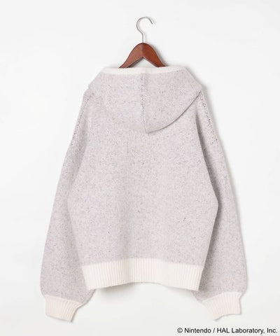 Kirby design knit hoodie - official product photo 43