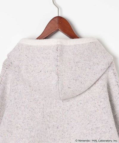 Kirby design knit hoodie - official product photo 45