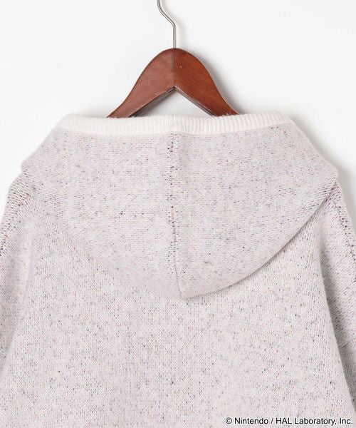 Kirby design knit hoodie - official product photo 45
