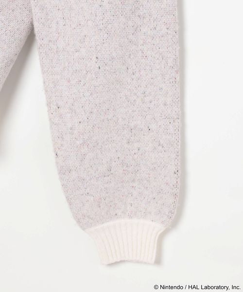Kirby design knit hoodie - official product photo 47