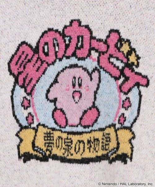 Kirby design knit hoodie - official product photo 49