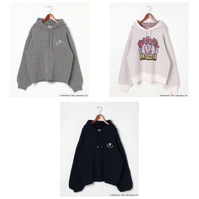 Design Knit Hoodie complete set, all three designs