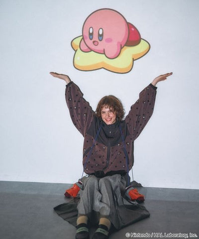 Kirby dot art fleece jacket - official product photo 8