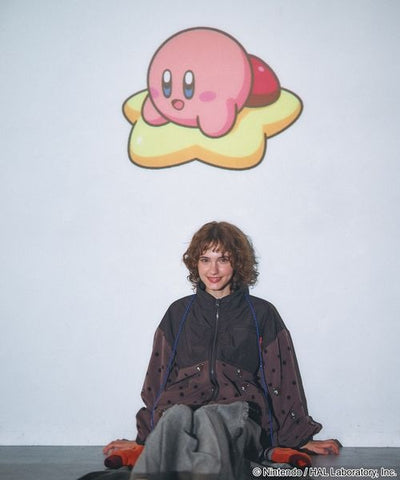 Kirby dot art fleece jacket - official product photo 9