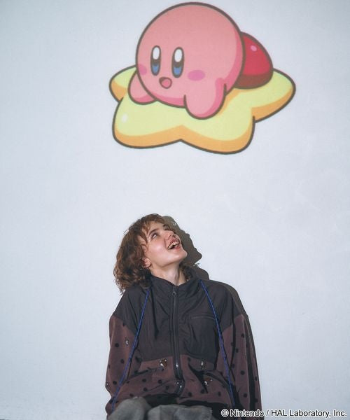 Kirby dot art fleece jacket - official product photo 11