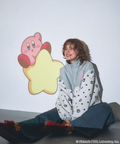 Kirby dot art fleece jacket - official product photo 21
