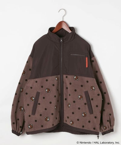 Kirby dot art fleece jacket - official product photo 23