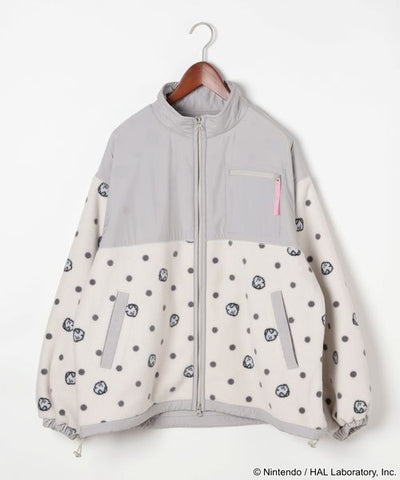 Kirby dot art fleece jacket - official product photo 24