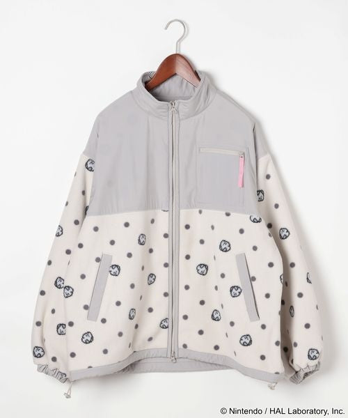 Kirby dot art fleece jacket - official product photo 24