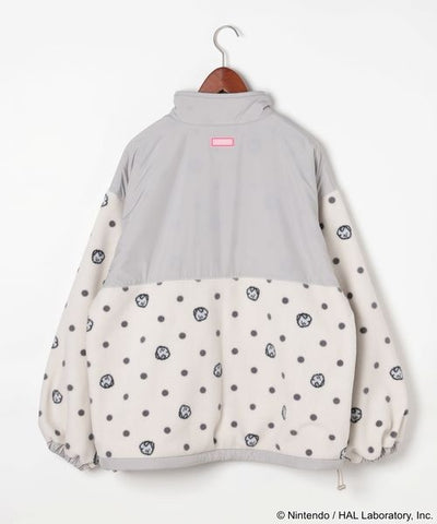 Kirby dot art fleece jacket - official product photo 25