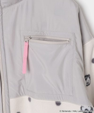 Kirby dot art fleece jacket - official product photo 29