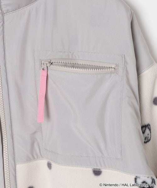 Kirby dot art fleece jacket - official product photo 29