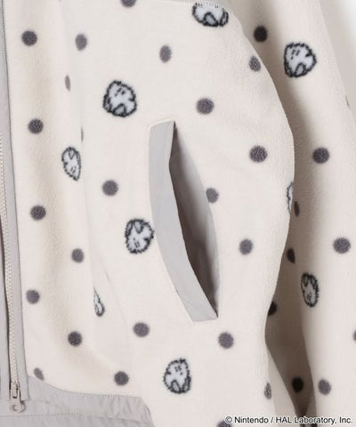 Kirby dot art fleece jacket - official product photo 30