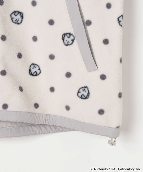 Kirby dot art fleece jacket - official product photo 32